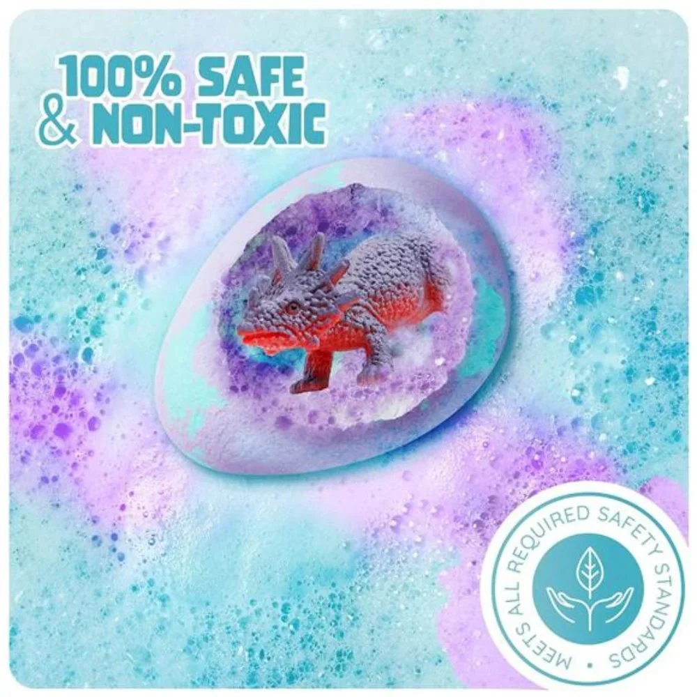 Dino Egg Bath Bombs for Kids -Easter Kids Bath Bomb with Surprise Inside -Toys